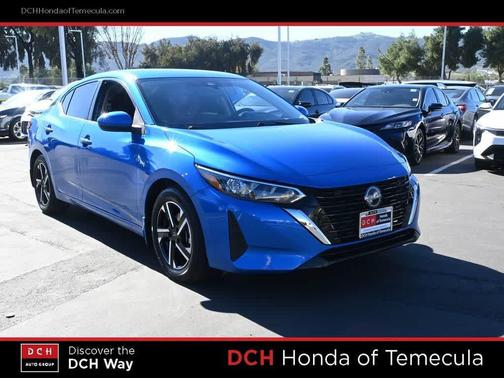 Electric Blue Metallic 2024 Nissan Sentra SV