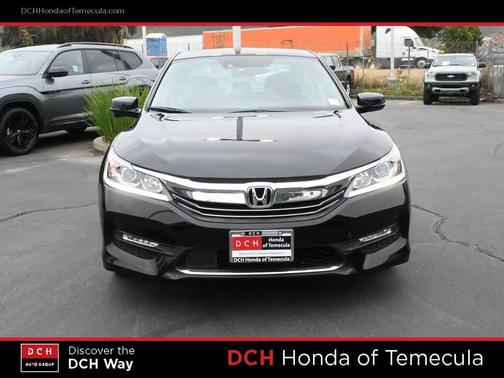 Crystal Black Pearl 2017 Honda Accord EX-L w/Navigation & Honda Sensing