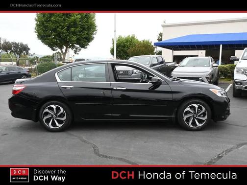 Crystal Black Pearl 2017 Honda Accord EX-L w/Navigation & Honda Sensing