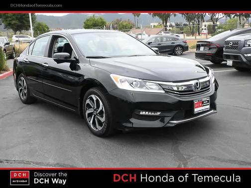 Crystal Black Pearl 2017 Honda Accord EX-L w/Navigation & Honda Sensing