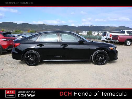 Crystal Black Pearl 2024 Honda Civic Sport