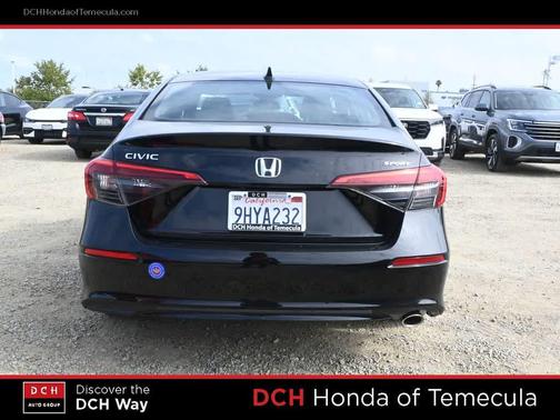 Crystal Black Pearl 2024 Honda Civic Sport
