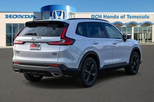 Platinum White Pearl 2026 Honda CR-V Hybrid Sport Touring AWD