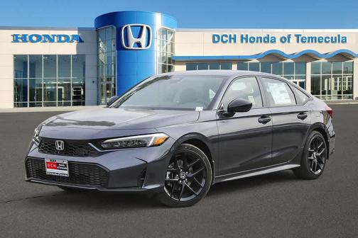 Meteorite Gray Metallic 2026 Honda Civic Hybrid Sport