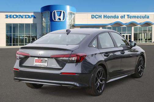 Meteorite Gray Metallic 2026 Honda Civic Hybrid Sport