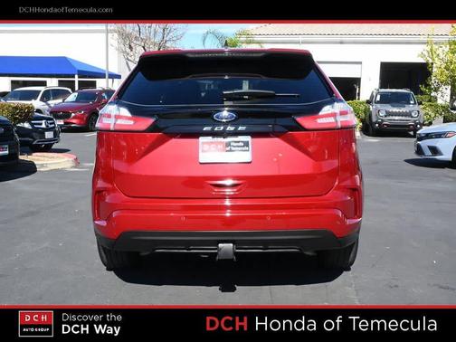 Rapid Red Metallic Tinted Clearcoat 2022 Ford Edge ST Line