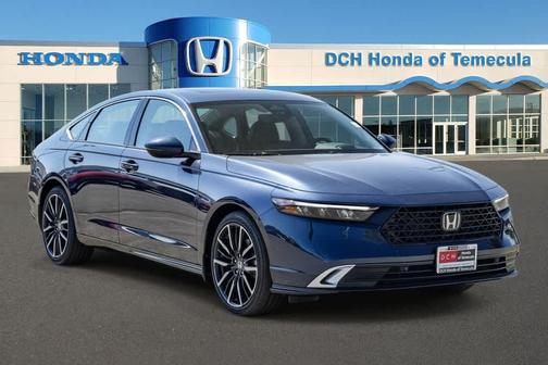 Canyon River Blue Metallic 2026 Honda Accord Hybrid Touring