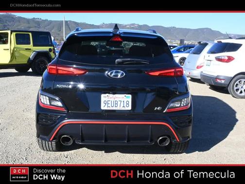 Ultra Black 2023 Hyundai Kona N FWD