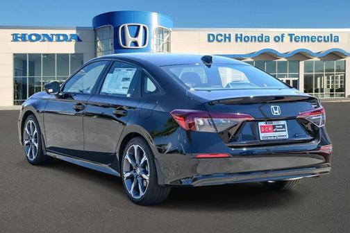 Crystal Black Pearl 2026 Honda Civic Hybrid Sport Touring