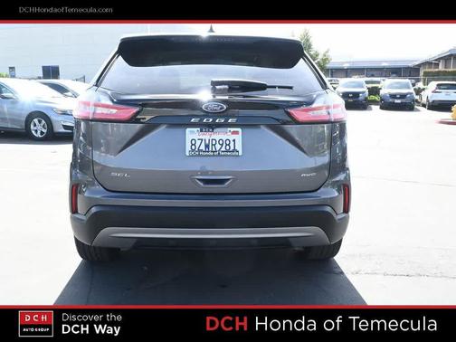 Carbonized Gray Metallic 2022 Ford Edge SEL