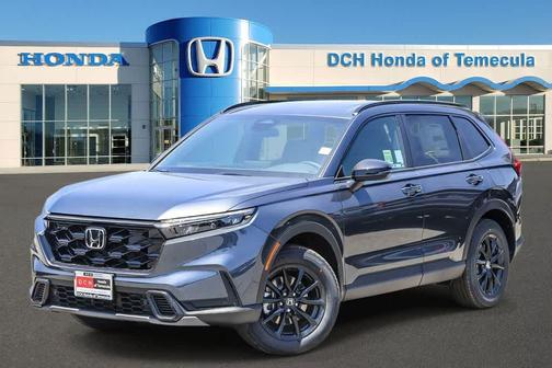 Meteorite Gray Metallic 2026 Honda CR-V Hybrid Sport-L AWD
