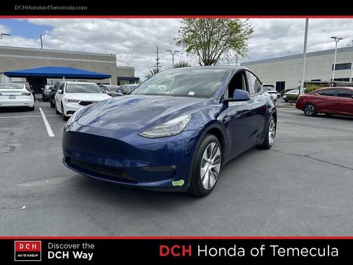 Deep Blue Metallic 2023 Tesla Model Y Long Range Dual Motor All-Wheel Drive