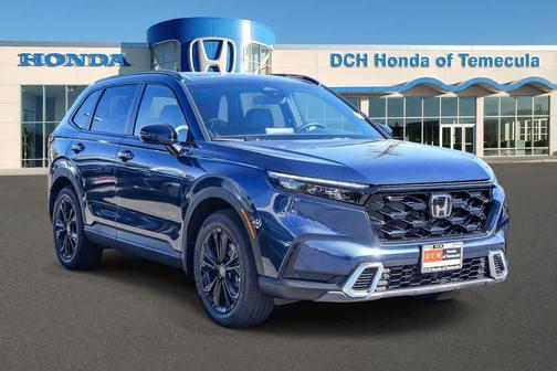 Canyon River Blue Metallic 2026 Honda CR-V Hybrid Sport Touring AWD