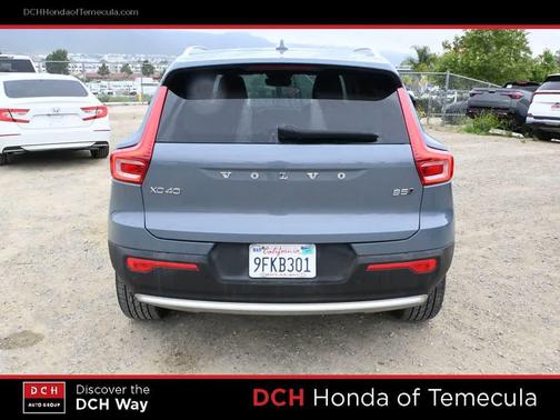 Fjord Blue Metallic 2023 Volvo XC40 B5 Plus Bright Theme