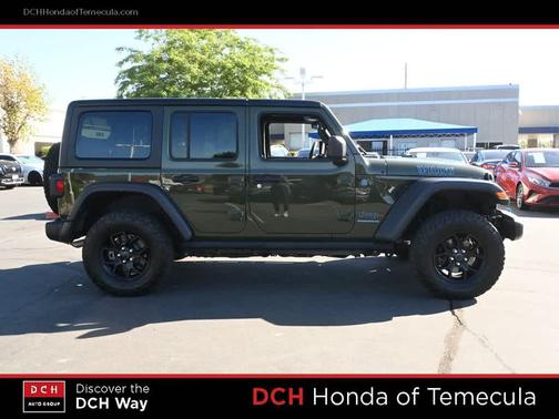 Sarge Green Clearcoat 2024 Jeep Wrangler 4xe Willys