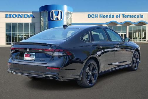 Crystal Black Pearl 2026 Honda Accord Hybrid Sport-L