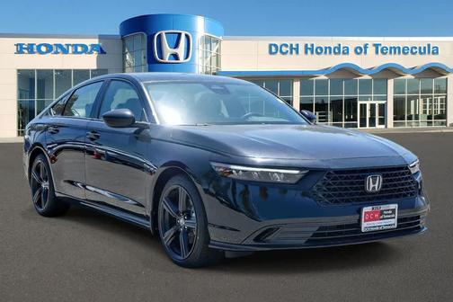 Crystal Black Pearl 2026 Honda Accord Hybrid Sport-L