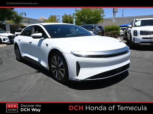 Stellar White Metallic 2023 Lucid Air Pure