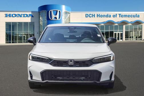 Platinum White Pearl 2026 Honda Civic Sport