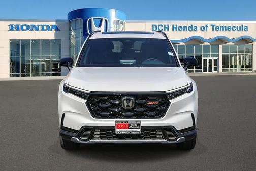 Platinum White Pearl 2026 Honda CR-V Hybrid TrailSport AWD