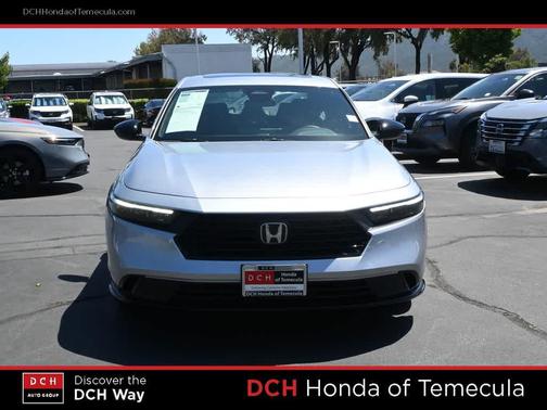 Solar Silver Metallic 2025 Honda Accord Hybrid Sport-L