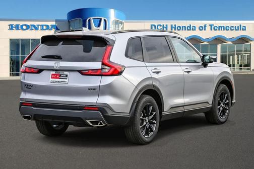 Solar Silver Metallic 2026 Honda CR-V Hybrid Sport-L AWD