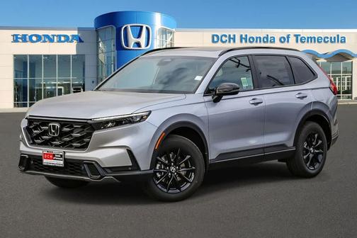 Solar Silver Metallic 2026 Honda CR-V Hybrid Sport-L AWD