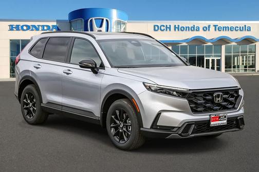 Solar Silver Metallic 2026 Honda CR-V Hybrid Sport-L AWD