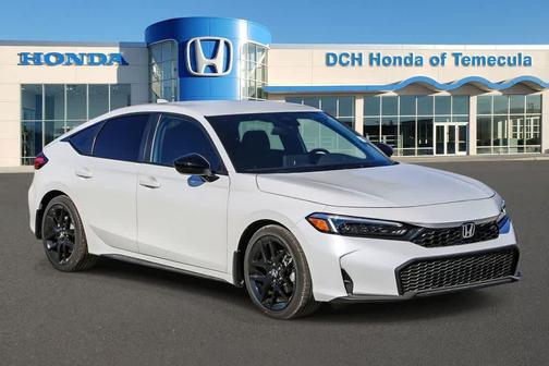 Platinum White Pearl 2026 Honda Civic Sport