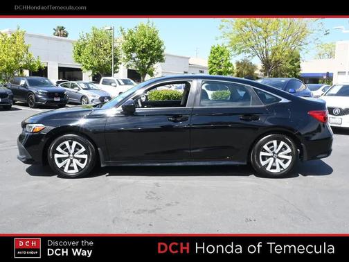 Crystal Black Pearl 2023 Honda Civic LX