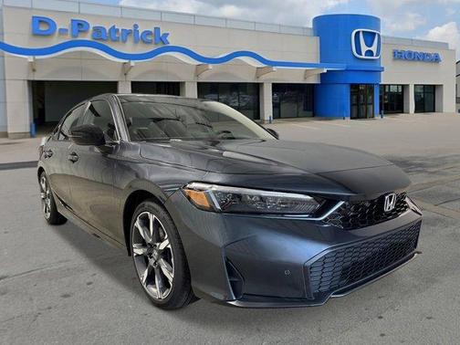 Meteorite Gray Metallic 2026 Honda Civic Hybrid Sport Touring Sedan