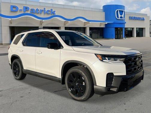 Platinum White Pearl 2026 Honda Pilot Black Edition SUV