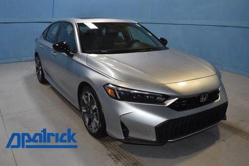 Solar Silver Metallic 2025 Honda Civic Hybrid