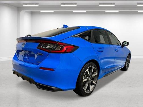 Boost Blue Pearl 2026 Honda Civic Hybrid Sport Touring