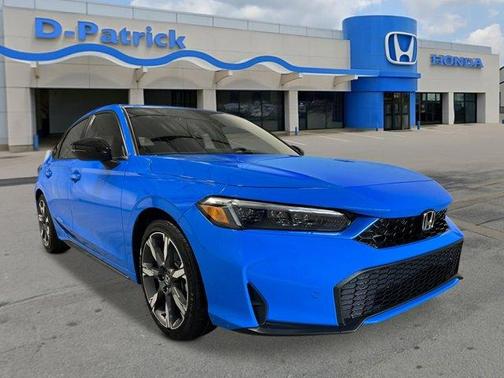 Boost Blue Pearl 2026 Honda Civic Hybrid Sport Touring