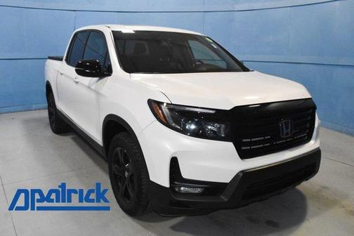White 2023 Honda Ridgeline Black Edition Truck