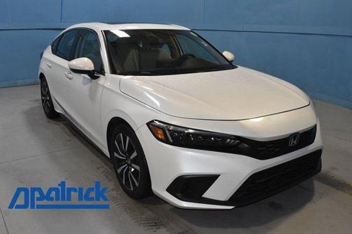 Platinum White Pearl 2023 Honda Civic EX-L
