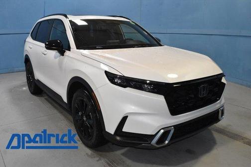 Platinum White Pearl 2026 Honda CR-V Hybrid Sport Touring
