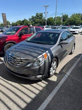 Harbor Gray Metallic 2013 Hyundai SONATA Limited