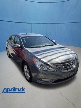 Harbor Gray Metallic 2013 Hyundai SONATA Limited
