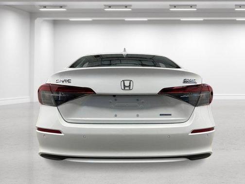 Platinum White Pearl 2026 Honda Civic Hybrid Sport Touring