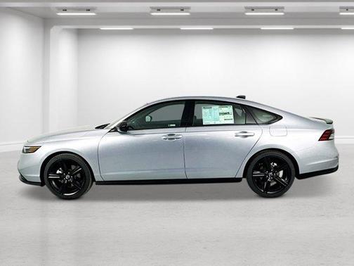 Solar Silver Metallic 2026 Honda Accord Hybrid Sport-L