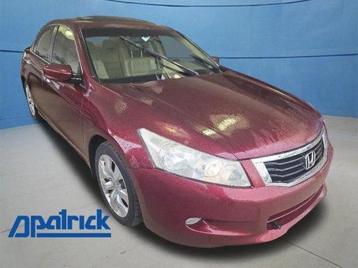 Red 2008 Honda Accord EX-L