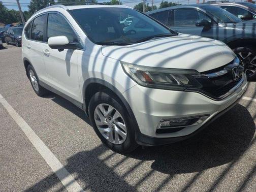 White Diamond Pearl 2016 Honda CR-V EX-L