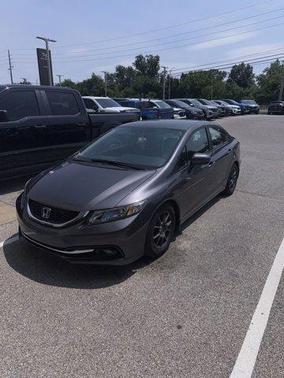 Modern Steel Metallic 2015 Honda Civic LX