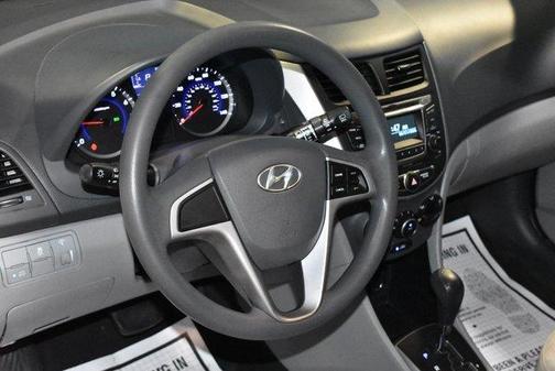 Boston Red 2017 Hyundai Accent SE