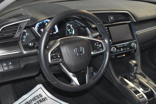 Platinum White Pearl 2020 Honda Civic EX