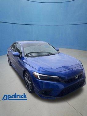 Aegean Blue Metallic 2024 Honda Civic Touring