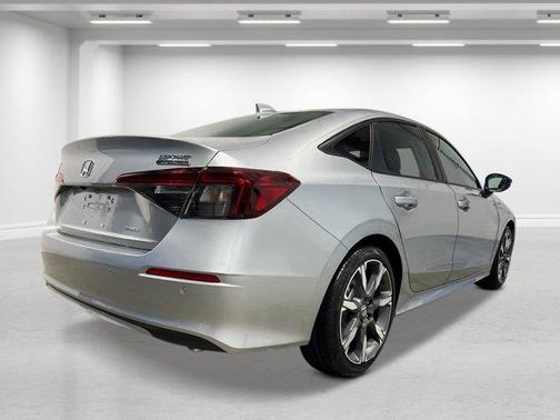 Solar Silver Metallic 2026 Honda Civic Hybrid Sport Touring