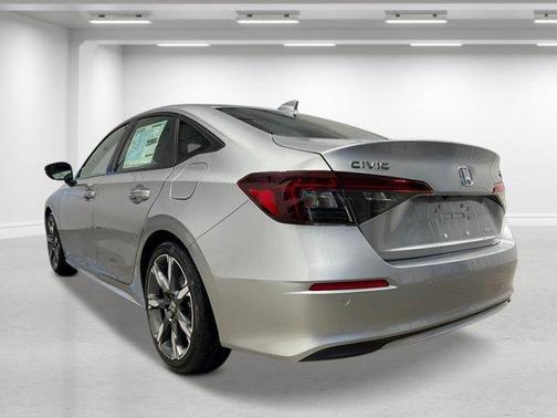 Solar Silver Metallic 2026 Honda Civic Hybrid Sport Touring